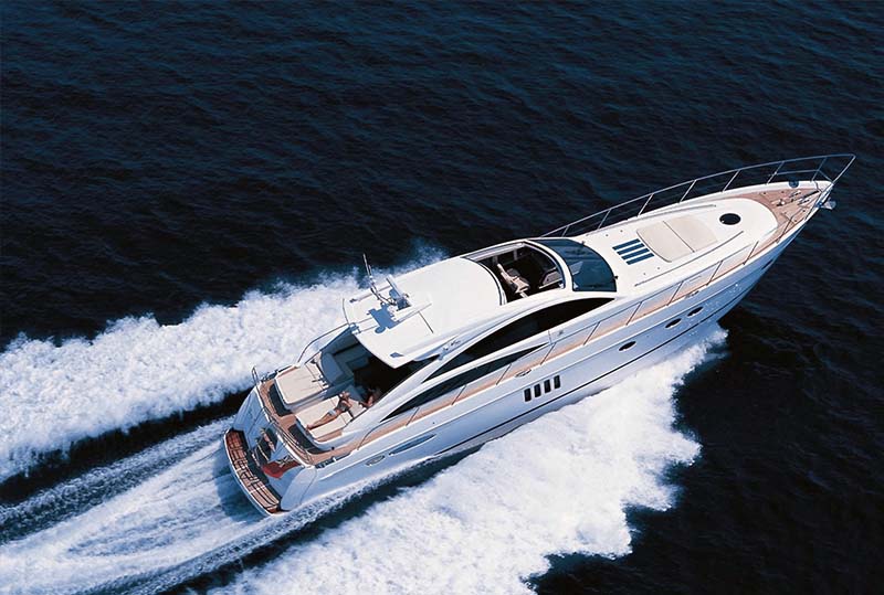 Princess V70 boat rental Cannes, StTropez, Monaco yacht charter
