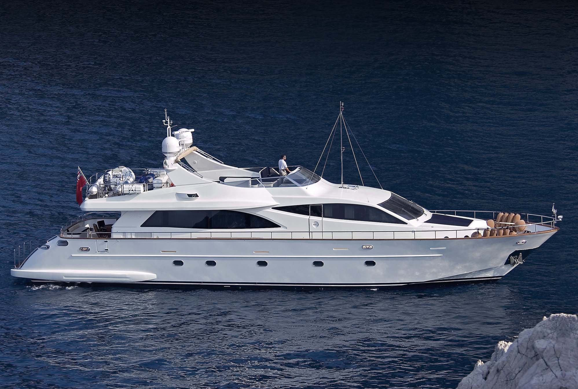 Falcon yacht charter 90 Mosaic