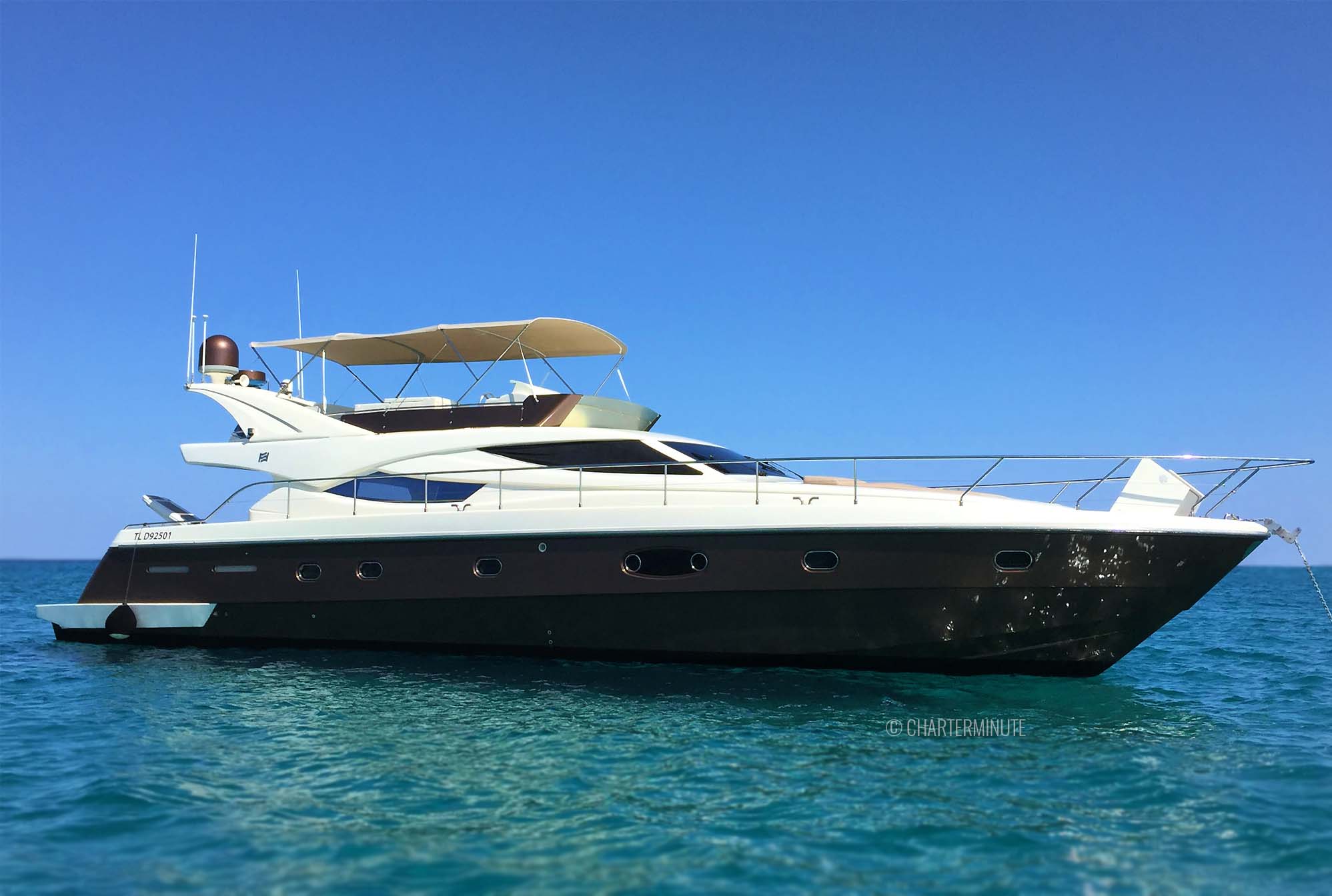 Ferretti 620 yacht charter