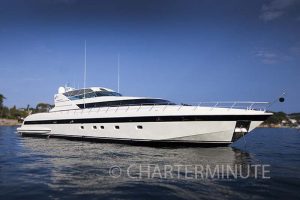 Mangusta 105 yacht charter-feature