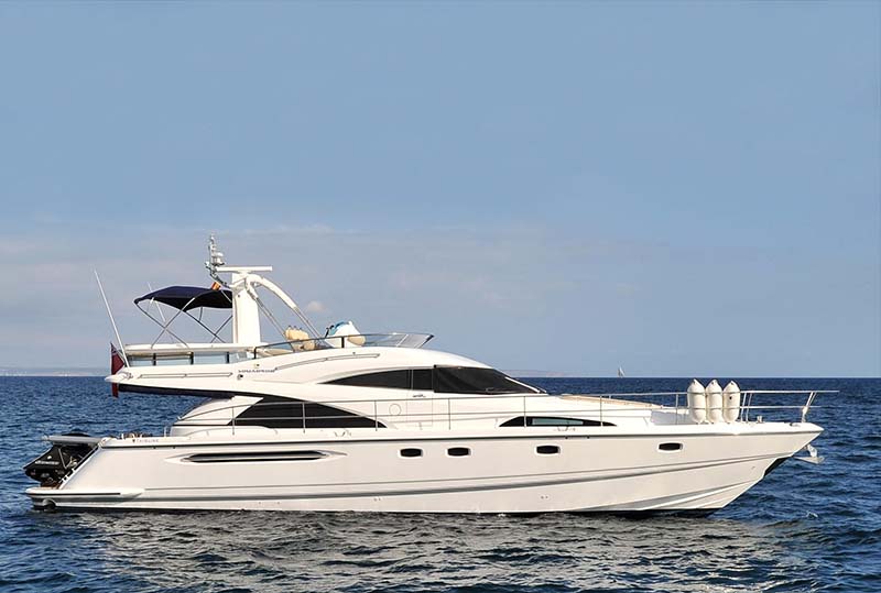 Fairline 58 yacht rental