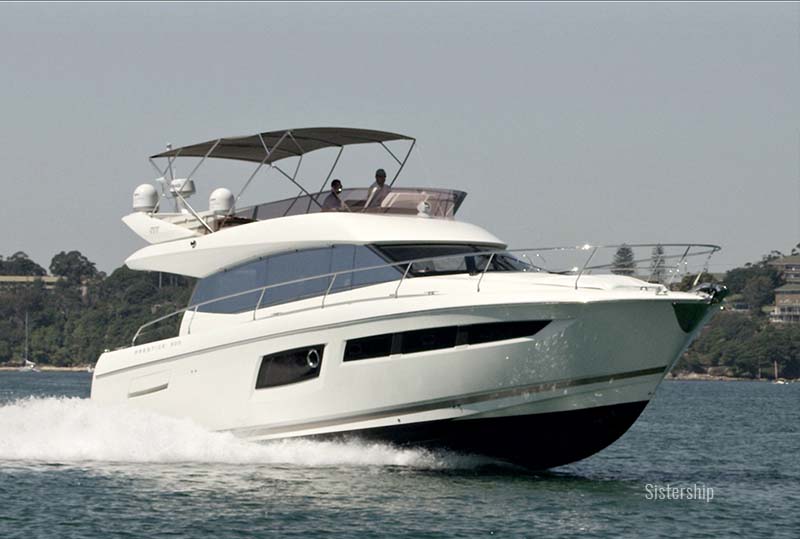 Charter Jeanneau Prestige 500 Fly