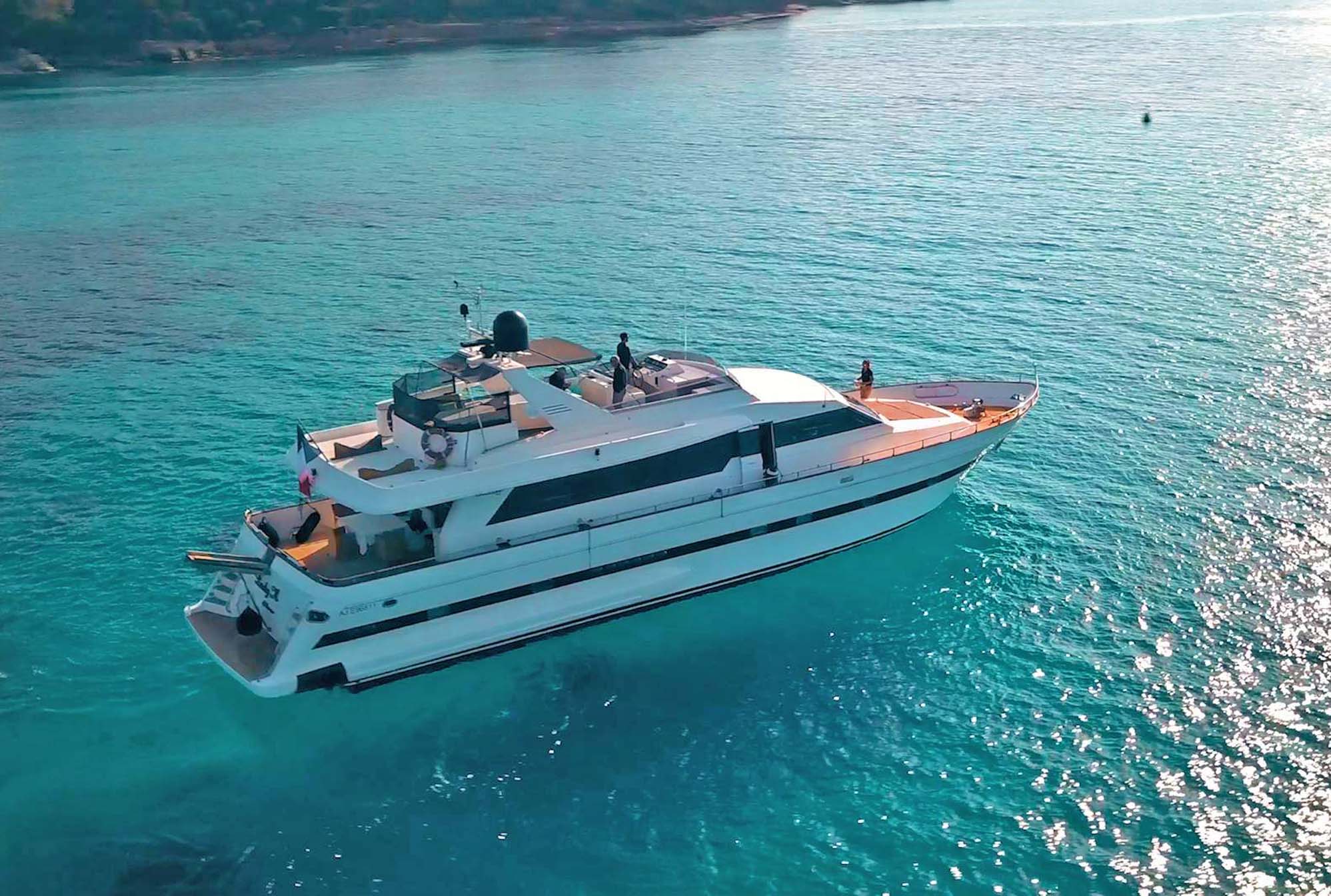Falcon yacht charter Cannes