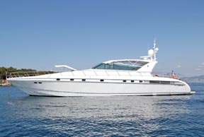 Leopard yacht rental for boat trip in Cannes